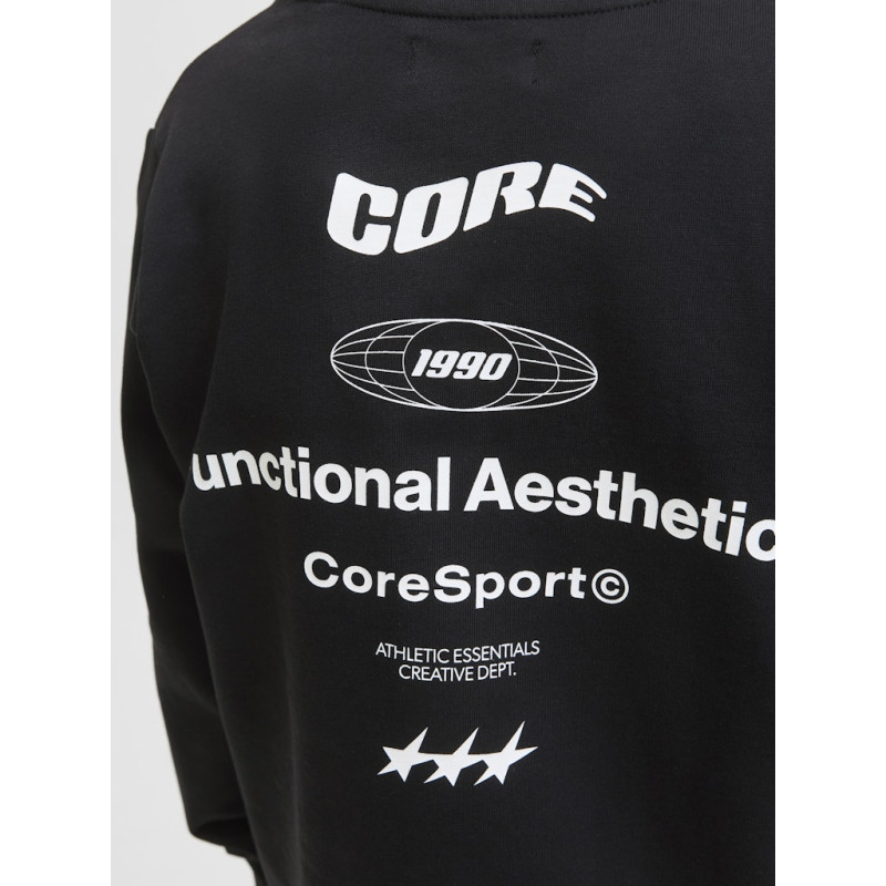 JACK & JONES JUNIOR Signal Sweatshirt - sort