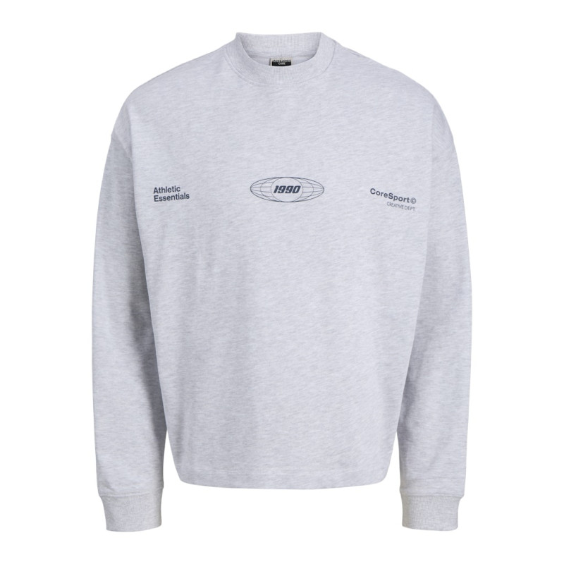 JACK & JONES JUNIOR Signal Sweatshirt - White Melange