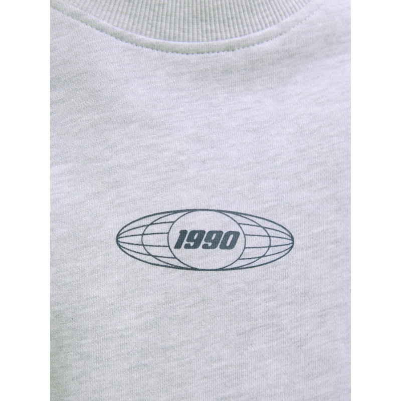 JACK & JONES JUNIOR Signal Sweatshirt - White Melange