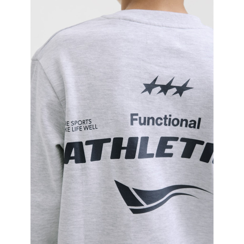 JACK & JONES JUNIOR Signal Sweatshirt - White Melange