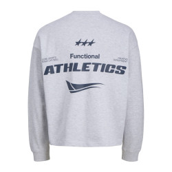 JACK & JONES JUNIOR Signal Sweatshirt - White Melange