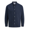 JACK & JONES Oxford Detail L/S Skjorte - Navy Blazer