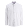 JACK & JONES Oxford Detail L/S Skjorte - Hvid