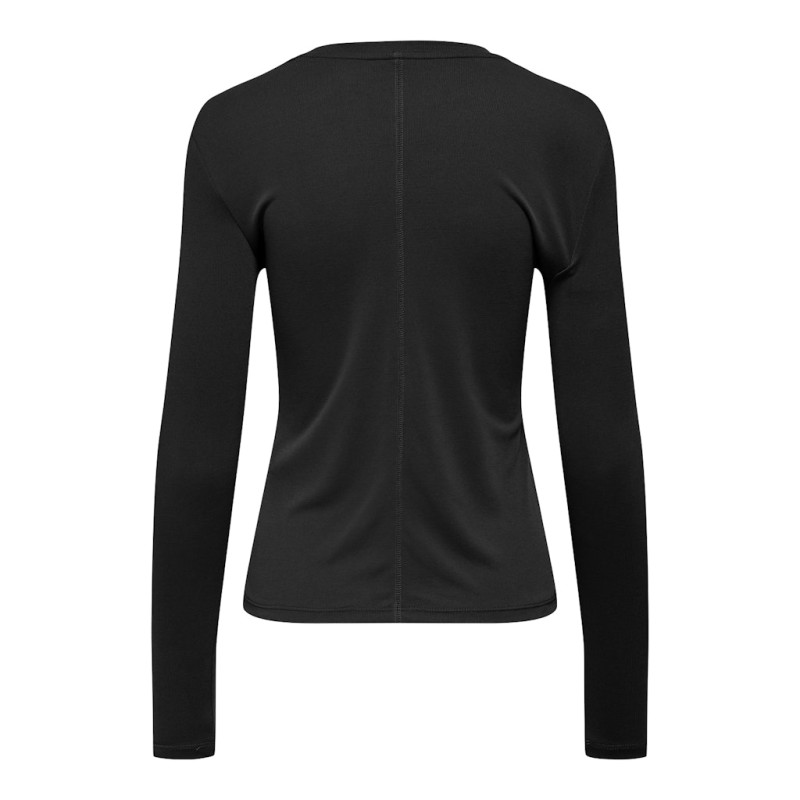 ONLY Free Rib Bluse - Sort