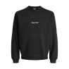 JACK & JONES Norrebro Broderet Sweatshirt - Sort