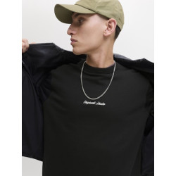 JACK & JONES Norrebro Broderet Sweatshirt - Sort