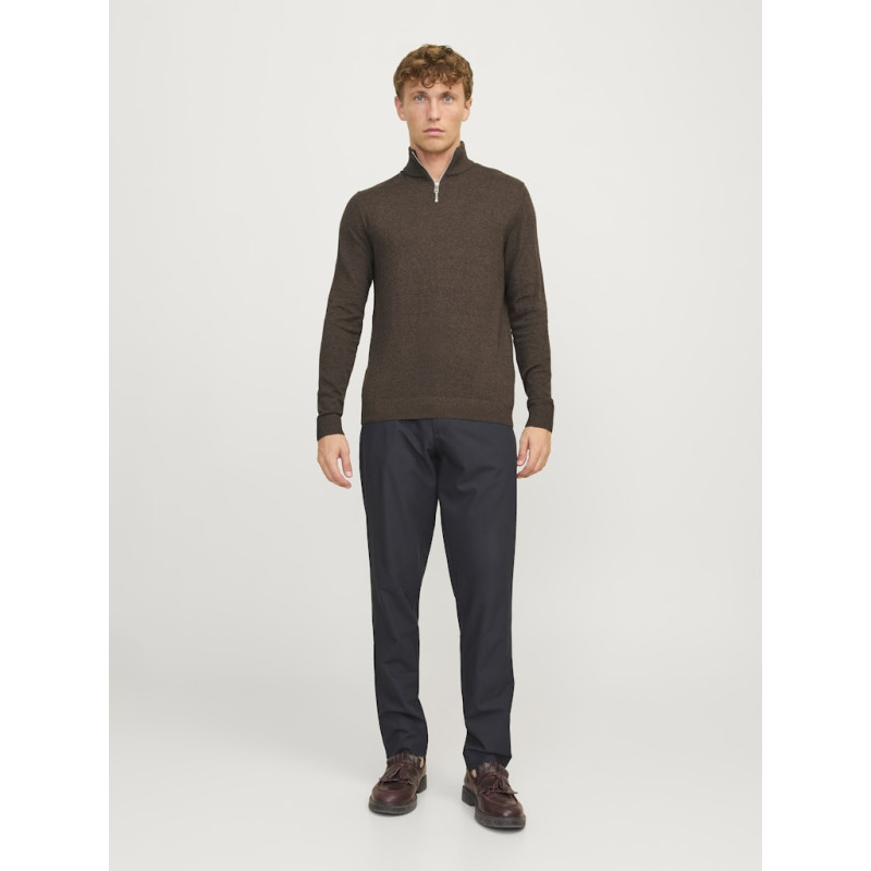 JACK & JONES Emil Strik Pullover - Mulch / Twist