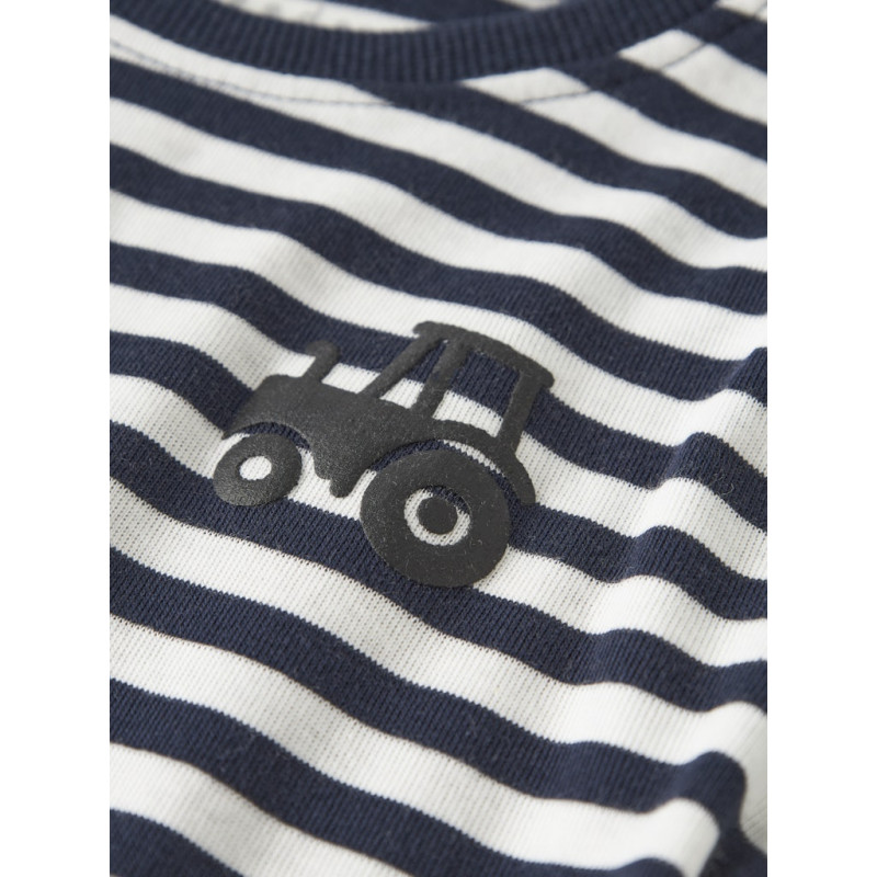 NAME IT MINI Villy L/S BLuse - Navy Blazer / Tractor