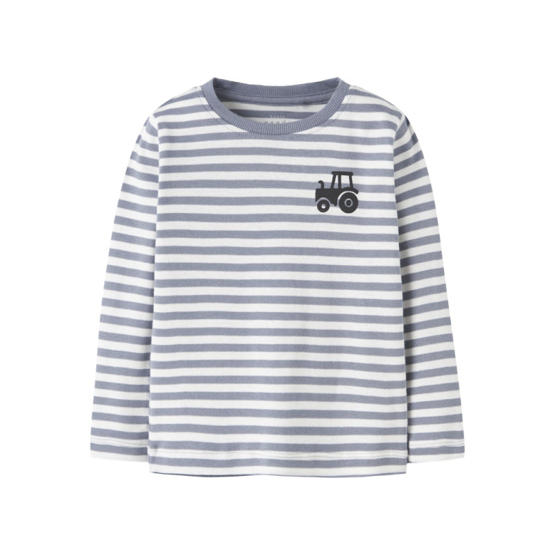 NAME IT MINI Villy L/S BLuse - Tradewinds / Tractor