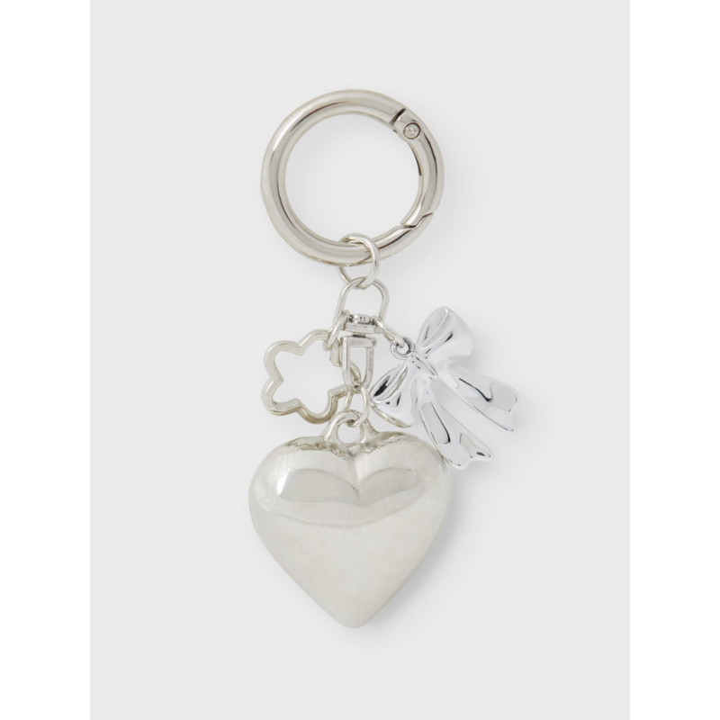 NAME IT KIDS Olulu Nøglering - Silver Colour / Heart