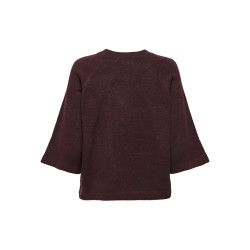 ONLY Simoni 3/4 Strik Pullover - Port Royale