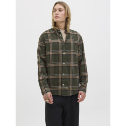JACK & JONES Classic Flannel L/S Skjorte - Rosin