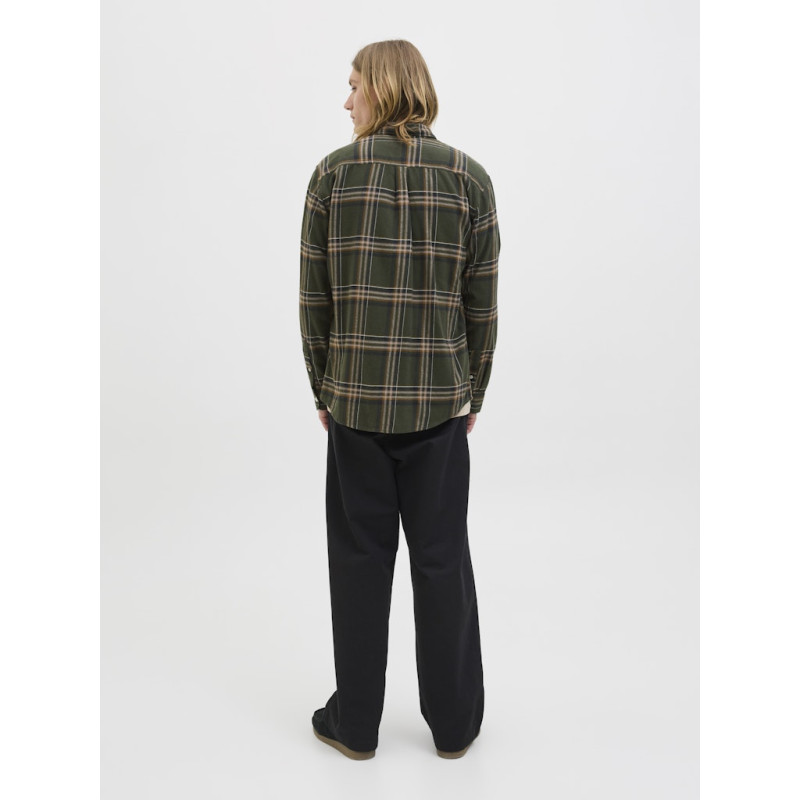 JACK & JONES Classic Flannel L/S Skjorte - Rosin