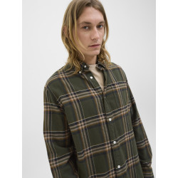 JACK & JONES Classic Flannel L/S Skjorte - Rosin