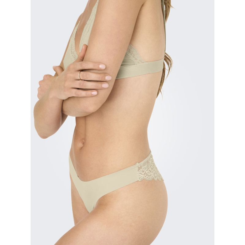 ONLY Chloe 3-Pak Blonde Trusser - Peach Taffy