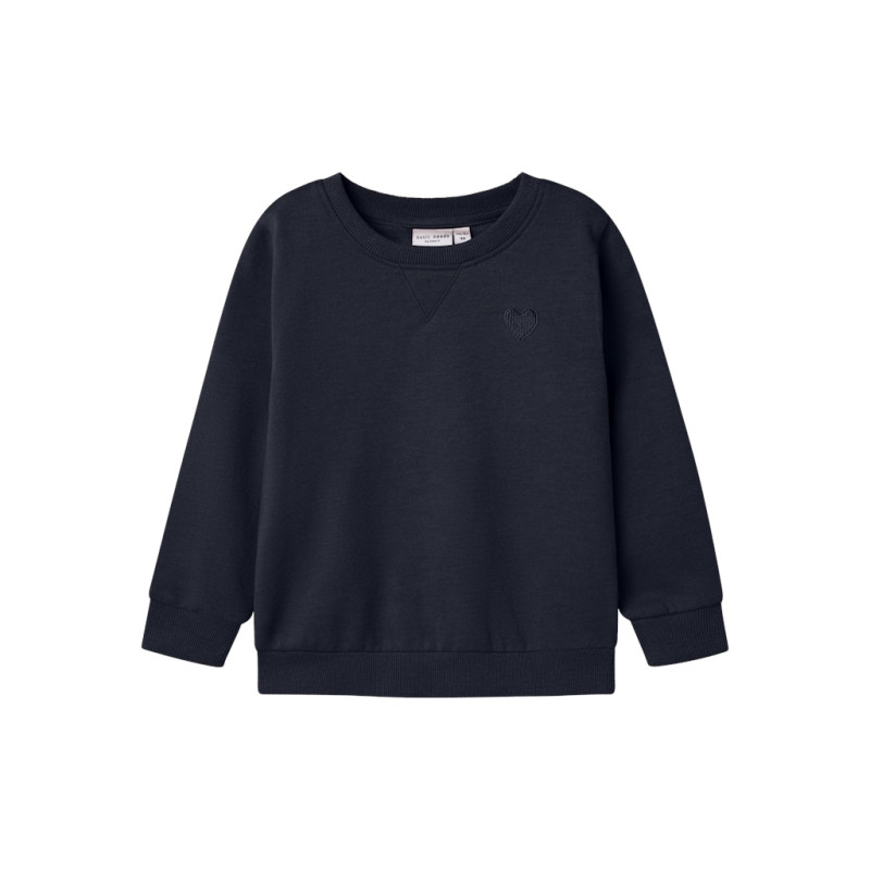 NAME IT MINI Vima L/S Sweatshirt - Dark Sapphire