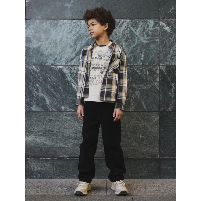 NAME IT KIDS Noland L/S Skjorte - Delicioso