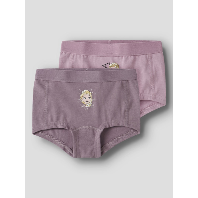 NAME IT MINI Aplaja Frozen 2-Pak Hipster - Keepsake Lilac
