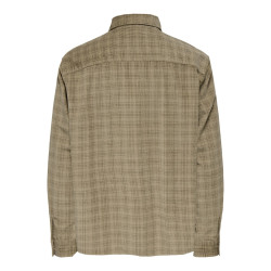 ONLY & SONS Waleed Corduroy Overskjorte - Chinchilla