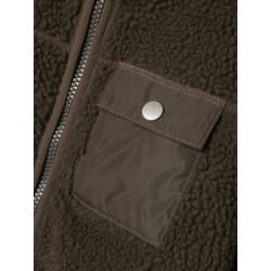 NAME IT Mini Mall Teddy Jakke - Morel