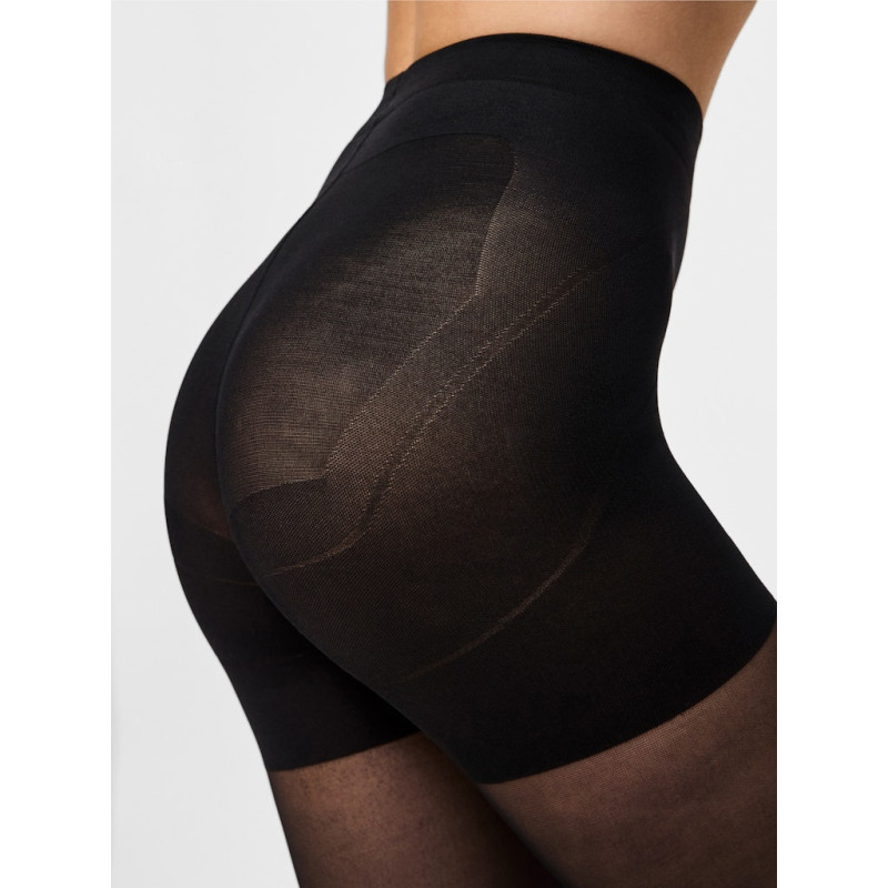 PIECES Shaper 20 DEN Strømpebukser - Sort