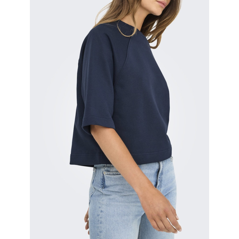 ONLY Dasie 2/4 Raglan Sweatshirt - Navy Blazer