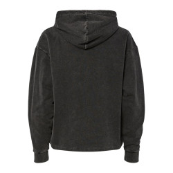 PIECES Chilli L/S Washed Hoodie - Sort