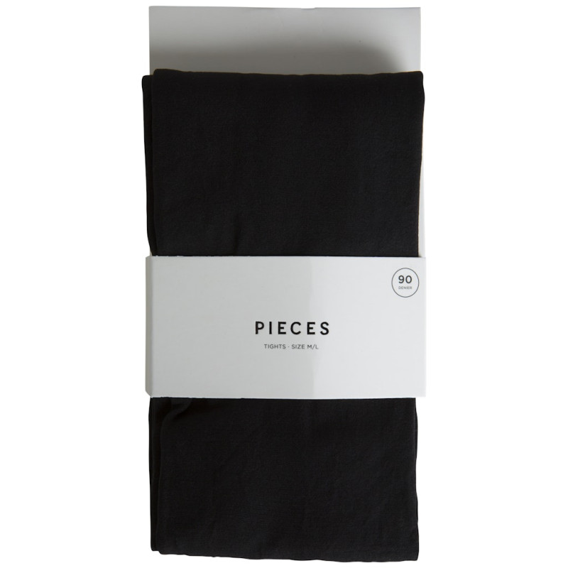 PIECES New Nikoline 90 Denier Strømpebukser - Sort