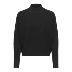 JDY Prime L/S Strik Sweater - Sort