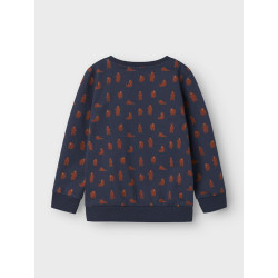 NAME IT MINI Nenean Sweatshirt - Mood Indigo
