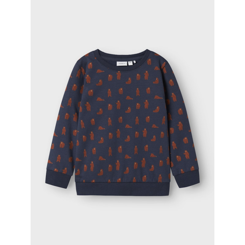 NAME IT MINI Nenean Sweatshirt - Mood Indigo