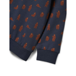 NAME IT MINI Nenean Sweatshirt - Mood Indigo