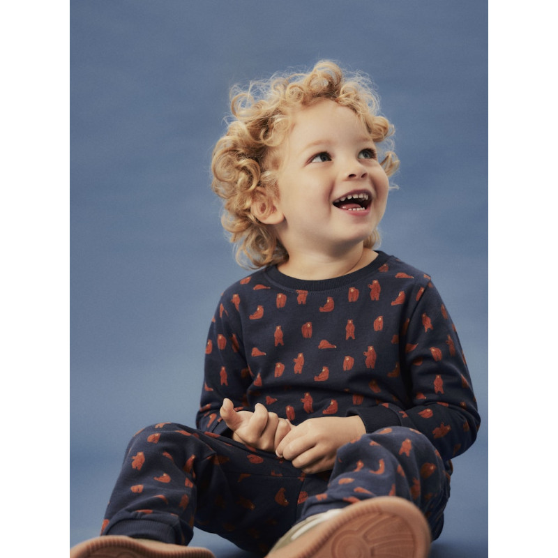 NAME IT MINI Nenean Sweatshirt - Mood Indigo