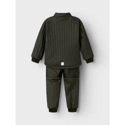 NAME IT MINI Mud Rub Quiltet Sæt - Rosin