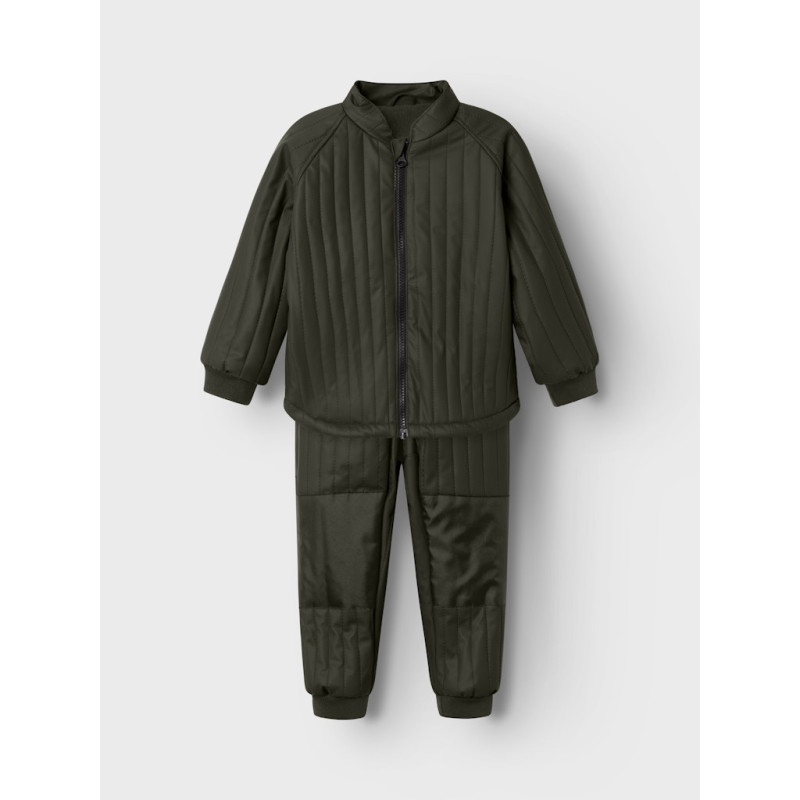 NAME IT MINI Mud Rub Quiltet Sæt - Rosin