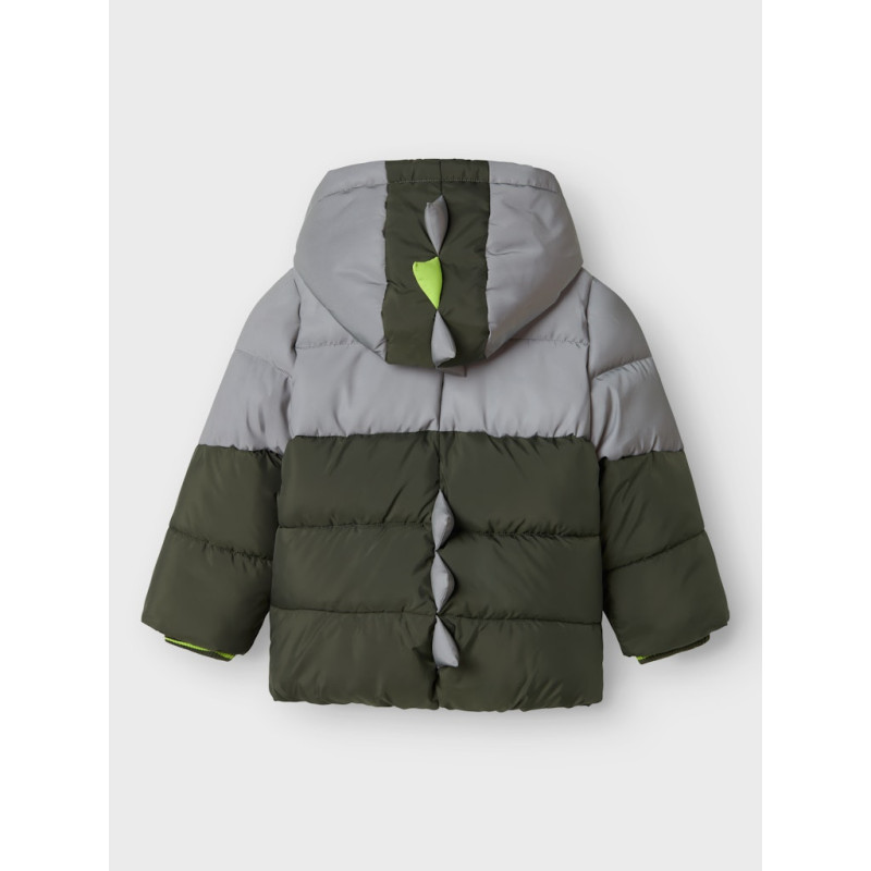 NAME IT MINI Morten Puffer Dino Jakke - Deep Depths