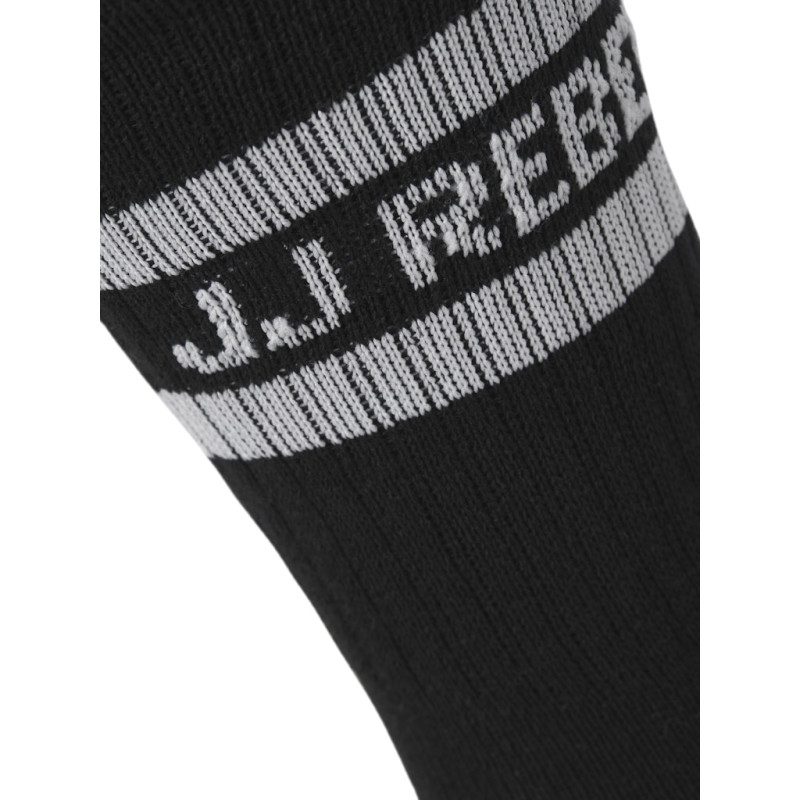 JJ REBEL Logo 5-Pak Tennis Sokker - Sort