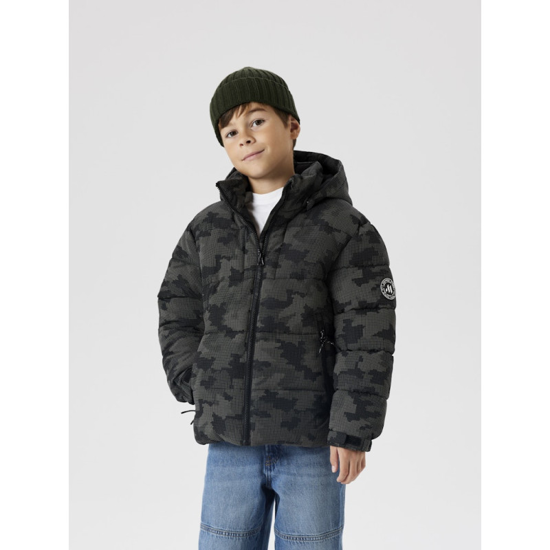 NAME IT KIDS Meter Puffer Jakke - Sort