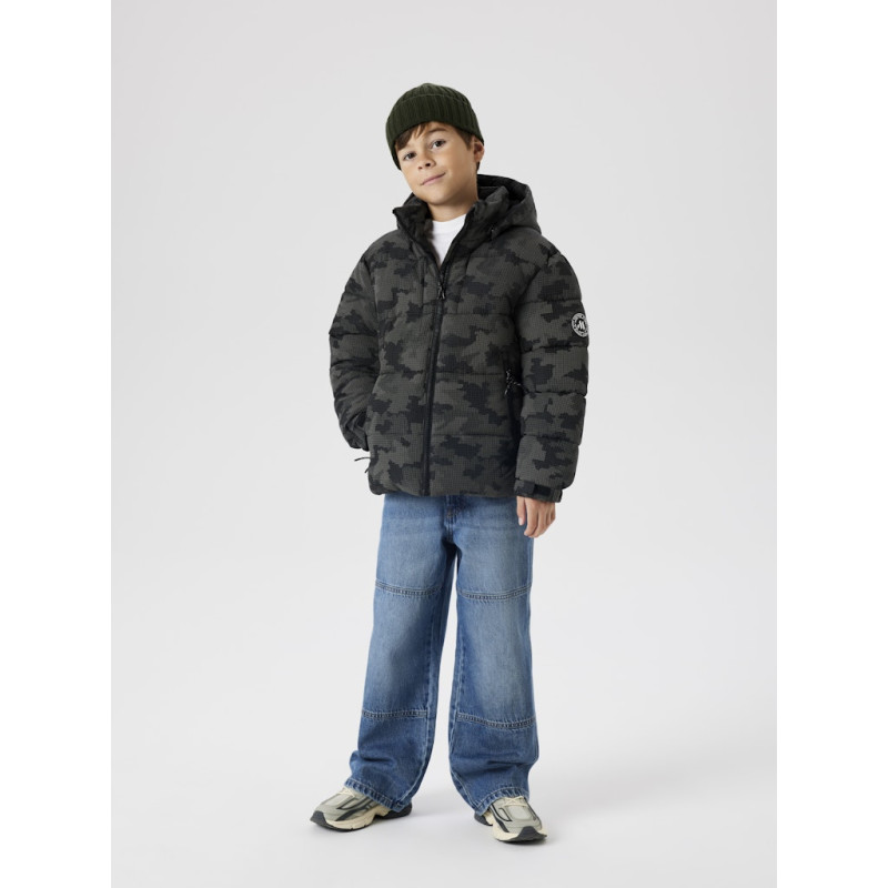 NAME IT KIDS Meter Puffer Jakke - Sort