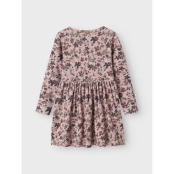 NAME IT MINI Aline L/S Kjole - Burnished Lilac