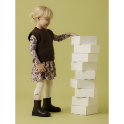 NAME IT MINI Aline L/S Kjole - Burnished Lilac