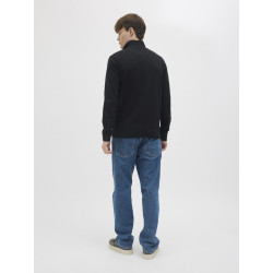 JJ REBEL Callum Strik Trøje - Sort