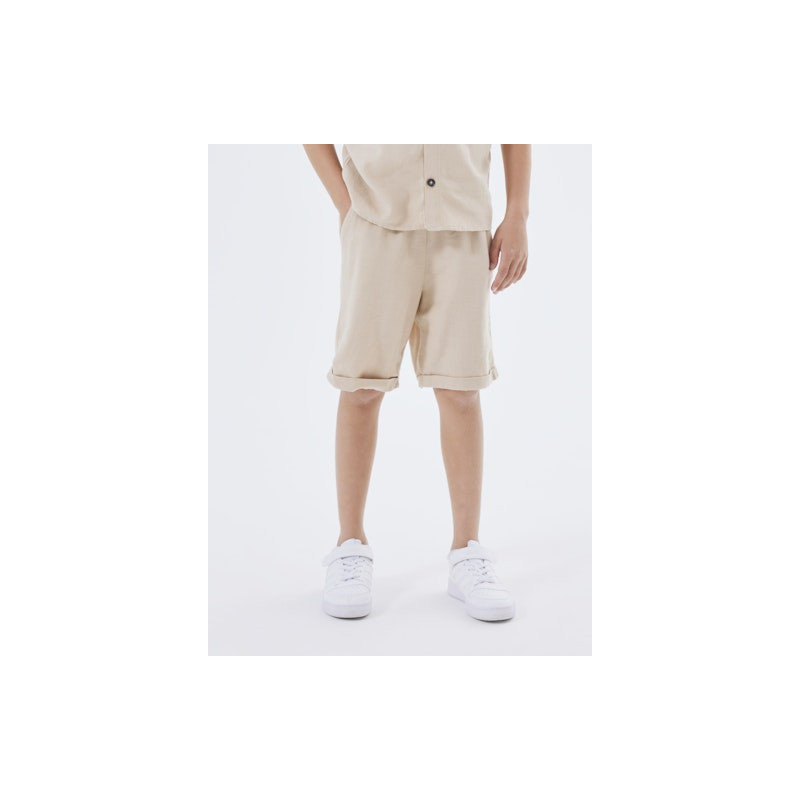 NAME IT Kids Faher Shorts - Humus