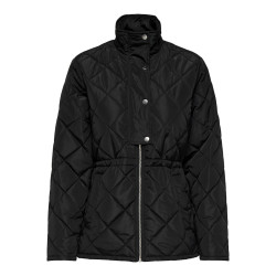 ONLY Lina Quiltet Jakke - Sort