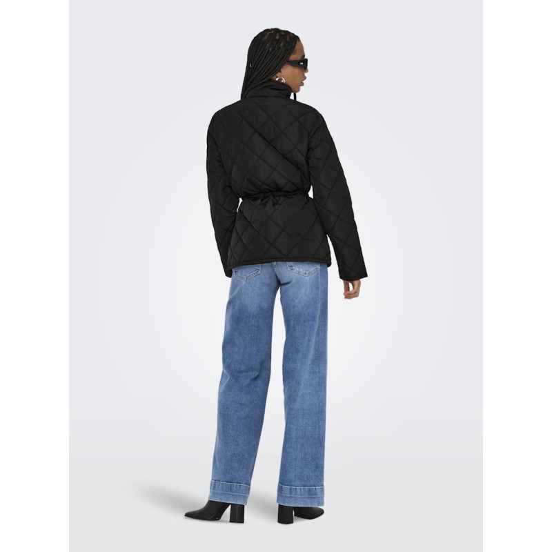 ONLY Lina Quiltet Jakke - Sort
