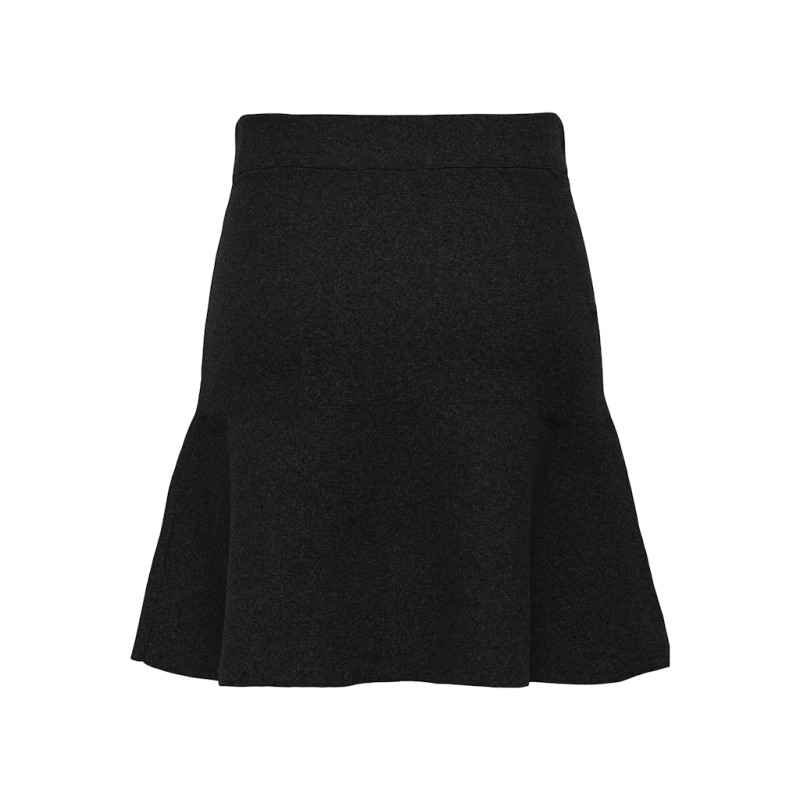 ONLY Alma Skater Nederdel - Sort