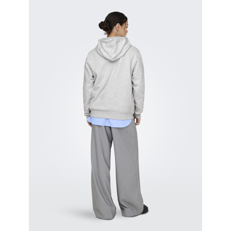 ONLY Daze L/S Hoodie - Light Grey Melange