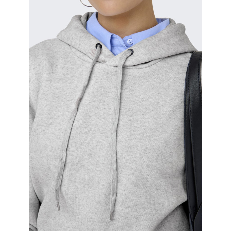 ONLY Daze L/S Hoodie - Light Grey Melange