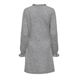 JDY Letty L/S Kjole - Light Grey Melange