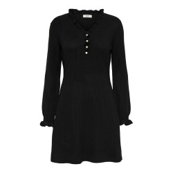 JDY Letty L/S Kjole - Sort